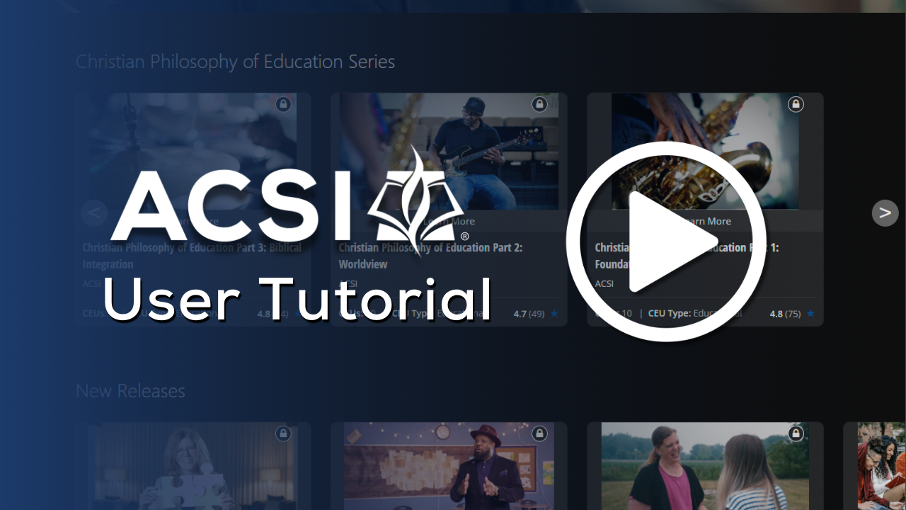 ACSI User Tutorial