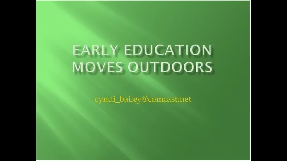 Early Education Moves Outdoors