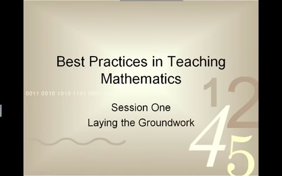 Best Practices in Teaching Mathematics-1